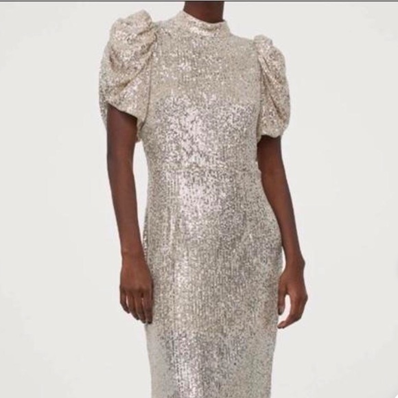 COPY - NWT H&M Sequin Dress, Size S - Picture 13 of 13
